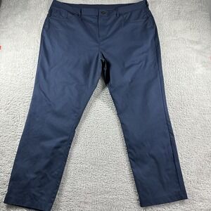 Public Rec Pants 44x32 (43x30.5) Navy‎ Blue Performance Chino Poly Lightweight